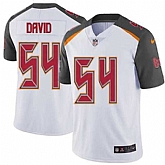 Men's Buccaneers 54 Lavonte David White NFL Vapor Untouchable Limited Jersey,baseball caps,new era cap wholesale,wholesale hats